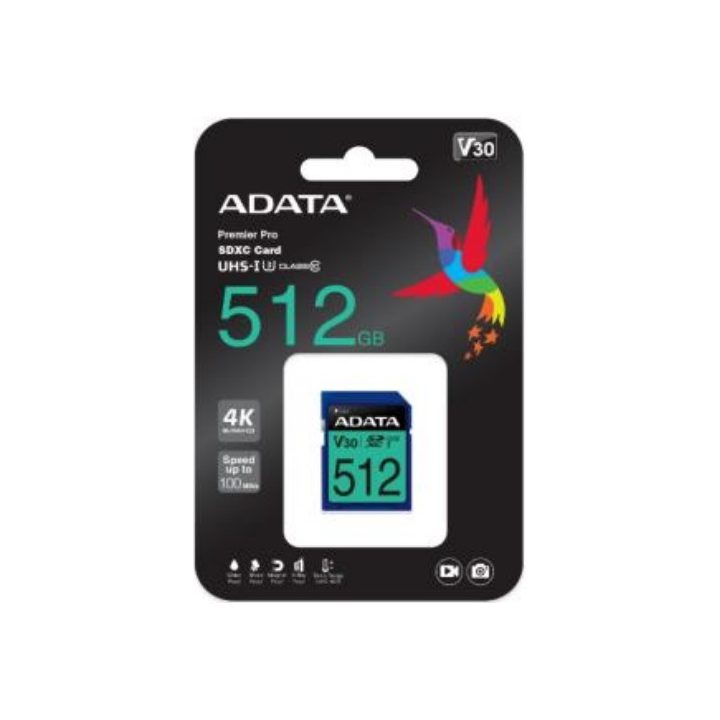 ADATA Premier Pro 512 GB SDXC UHS-I Class 10