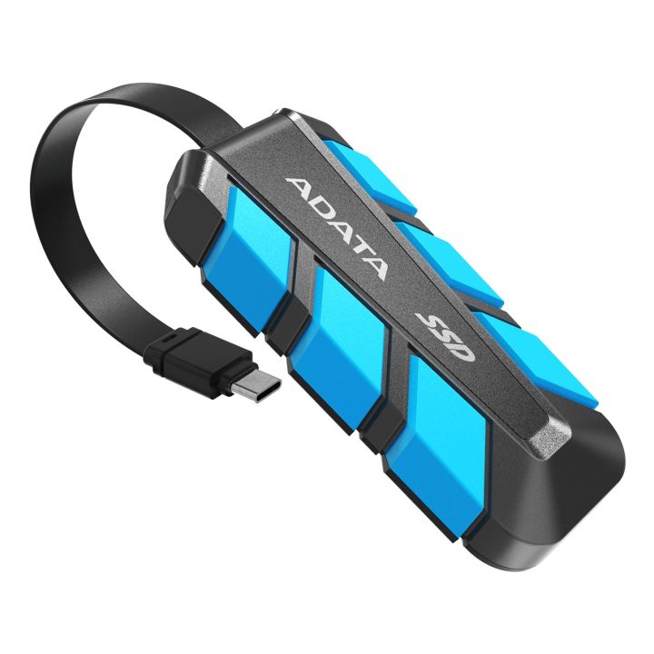 ADATA SC740 500 GB USB Type-C 3.2 Gen 2 (3.1 Gen 2) Black Blue