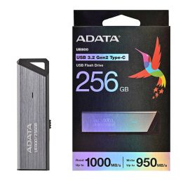 ADATA UE800 USB flash drive 256 GB USB Type-C 3.2 Gen 2 (3.1 Gen 2) Silver