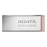 ADATA UR350 USB flash drive 256 GB USB Type-A 3.2 Gen 1 (3.1 Gen 1) Brown Stainless steel