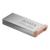 ADATA UR350 USB flash drive 256 GB USB Type-A 3.2 Gen 1 (3.1 Gen 1) Brown Stainless steel
