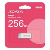ADATA UR350 USB flash drive 256 GB USB Type-A 3.2 Gen 1 (3.1 Gen 1) Brown Stainless steel