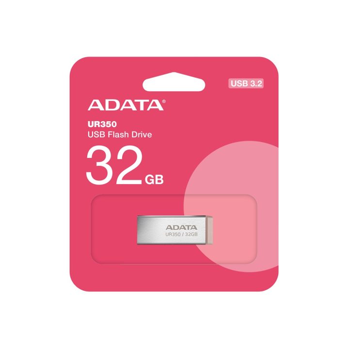 ADATA UR350 USB flash drive 32 GB USB Type-A 3.2 Gen 1 (3.1 Gen 1) Brown