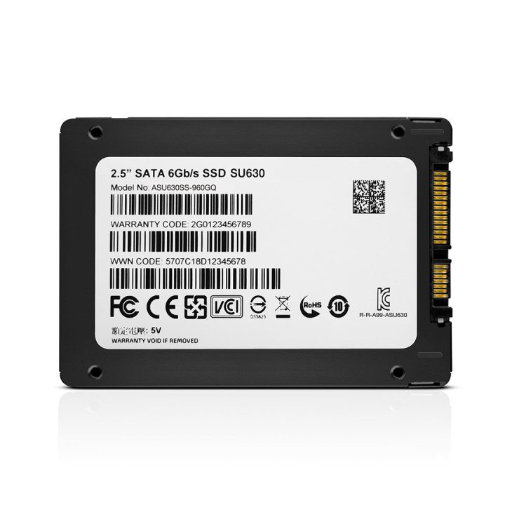 ADATA Ultimate SU630 2.5 480 GB Serial ATA QLC 3D NAND