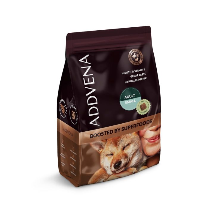 ADDVENA Boosted by superfoods Adult Small Beef - dry dog food - 2 5kg