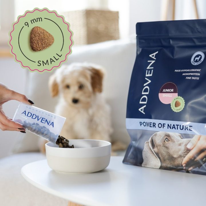 ADDVENA Power of Nature Junior Small Lamb - dry dog food - 2 5kg