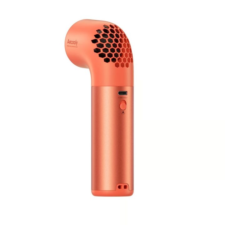 AECOOLY Aero Ultra – High-Speed Handheld Fan Orange