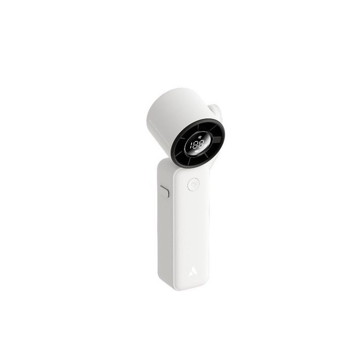 AECOOLY Halo 04 ICING Foldable Handheld Fan with Cooling Plate White