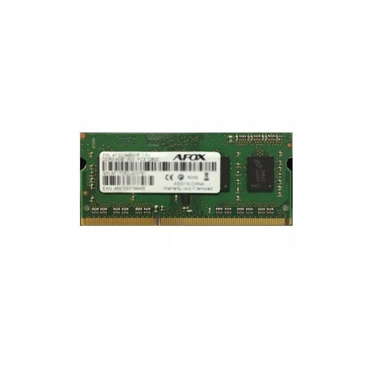 AFOX SO-DIMM DDR3 8GB 1866MHZ LV 1 35V