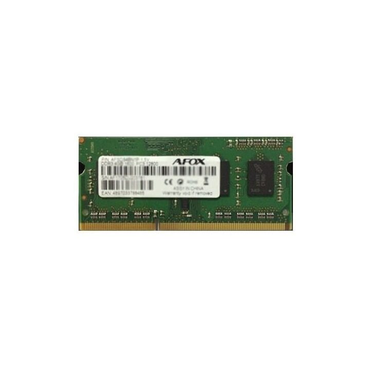 AFOX SO-DIMM DDR3 8GB memory module 1600 MHz LV 1 35V