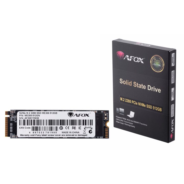 AFOX SSD M.2 PCI-EX4 512GB TLC 1 7 GB/S NVME