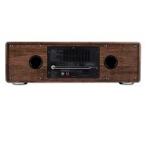 AKAI AM-100 RHAPSODY Stereo system 30W RMS Bluetooth 5.0 DAB+/FM CD/USB AUX brown black
