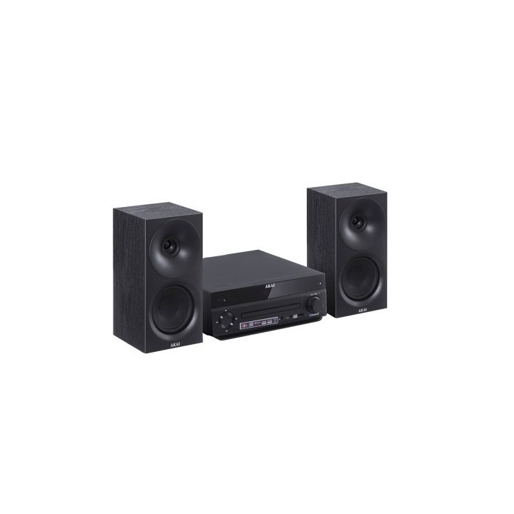 AKAI AM-301B System 40W (2x20W) CD MP3 BT USB FM 40 presets AUX RCA black