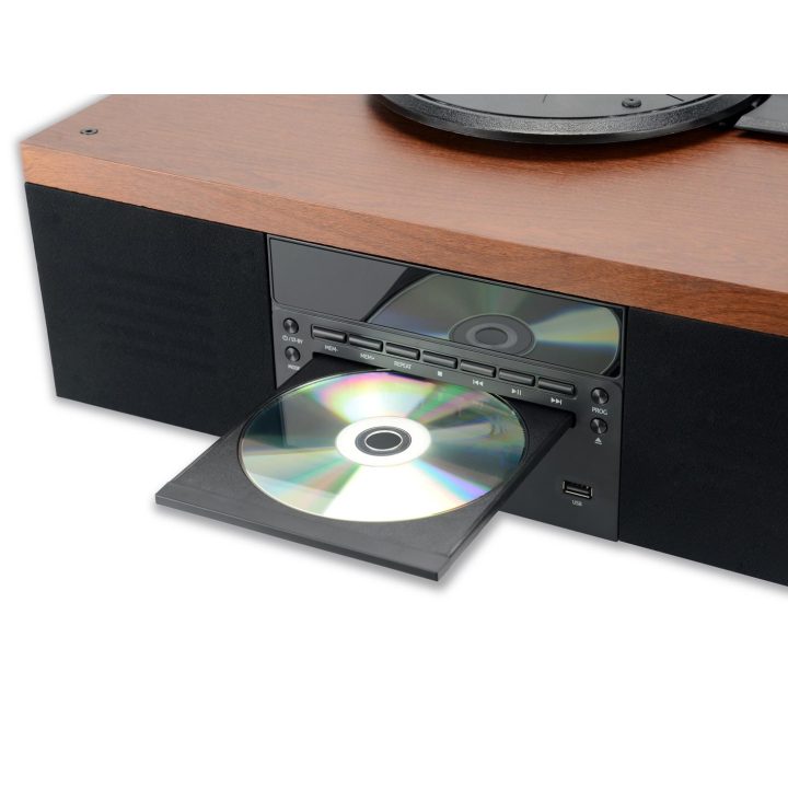 AKAI ATT-14BT - turntable with CD and FM function