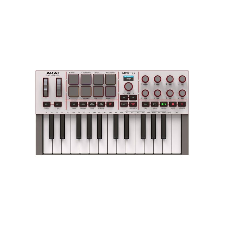 AKAI MPK Mini MK4 - MIDI controller / control keypad white