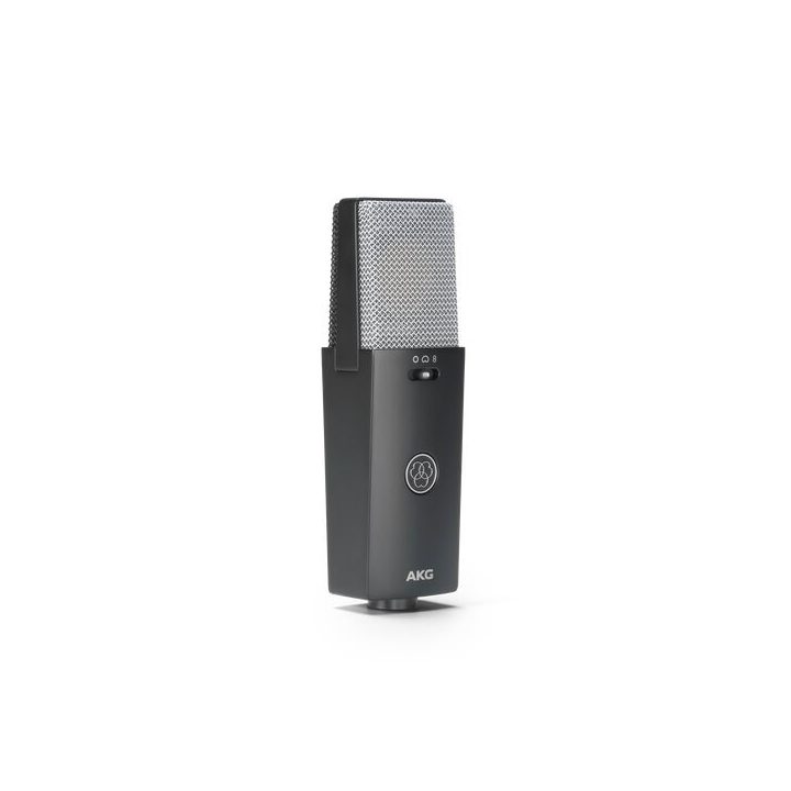 AKG C114 - large diaphragm multi-pattern condenser microphone (black)