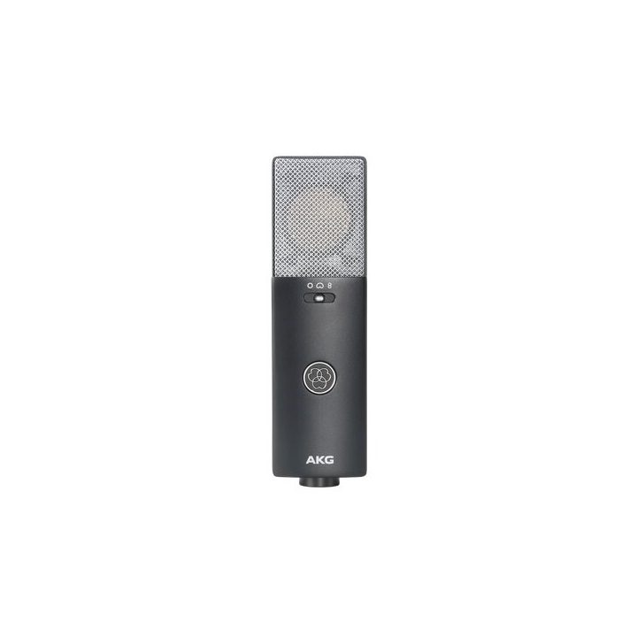 AKG C114 - large diaphragm multi-pattern condenser microphone (black)