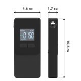 AlcoAlert Smart Electrochemical breathalyzer black