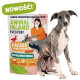 ANIMAL ISLAND Everyday Monoprotein Veal Duck Turkey - wet dog food - 9x300g