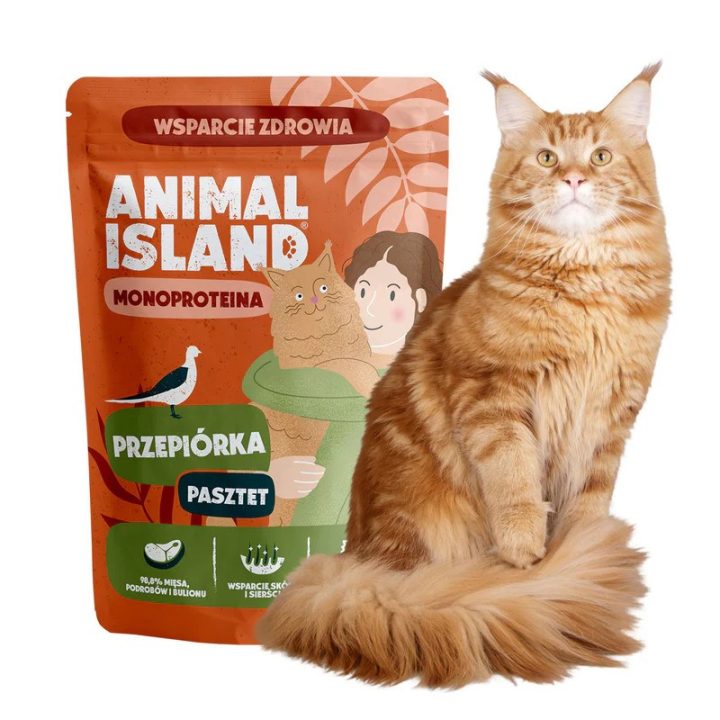 ANIMAL ISLAND Mono Quail - wet cat food - 100g