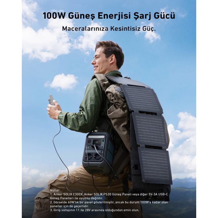 Anker SOLIX C300X portable power station 7 Lithium Iron Phosphate (LiFePO4) 90000 mAh
