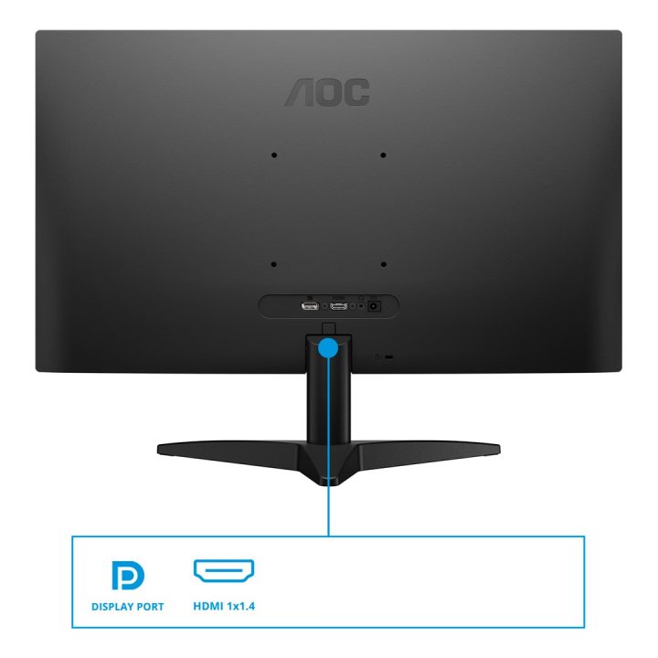 AOC 24B36X computer monitor 60.5 cm (23.8 ) 1920 x 1080 pixels Full HD LED Black
