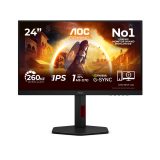 AOC G4 24G4ZR computer monitor 60.5 cm (23.8 ) 1920 x 1080 pixels Full HD LED Black Red
