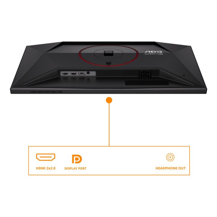 AOC G4 24G4ZR computer monitor 60.5 cm (23.8 ) 1920 x 1080 pixels Full HD LED Black Red