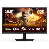 AOC G4 Q27G41ZDF computer monitor 67.3 cm (26.5 ) 2560 x 1440 pixels Quad HD QD-OLED Black Red