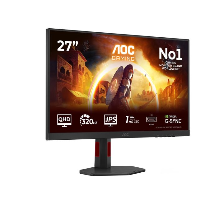 AOC G4 Q27G4SRU computer monitor 68.6 cm (27 ) 2560 x 1440 pixels Quad HD LED Black Red