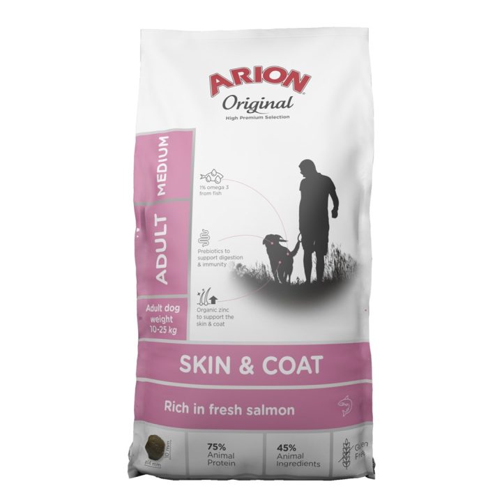 ARION Original Skin & Coat Medium Salmon - dry dog food - 12kg