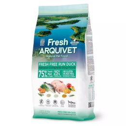 ARQUIVET Fresh Duck with ocean fish - semi-moist dog food - 2 5 kg