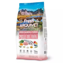 ARQUIVET Fresh Salmon with turkey - semi-moist dog food - 2 5 kg