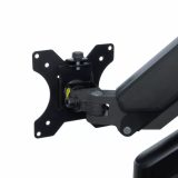 Desk mount for monitor LED/LCD 13-27 ART UM-115 gas assistance 2-6.5 kg Black