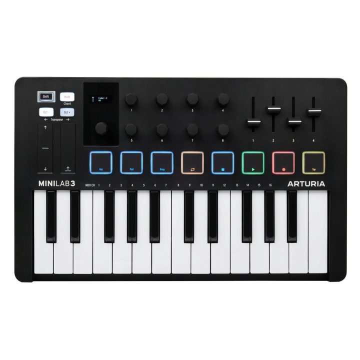Arturia MiniLab 3 - MIDI control keyboard black