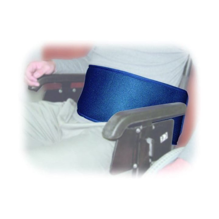 Secuback wheelchair stabiliser belt with abdominal attachment (type 1)
