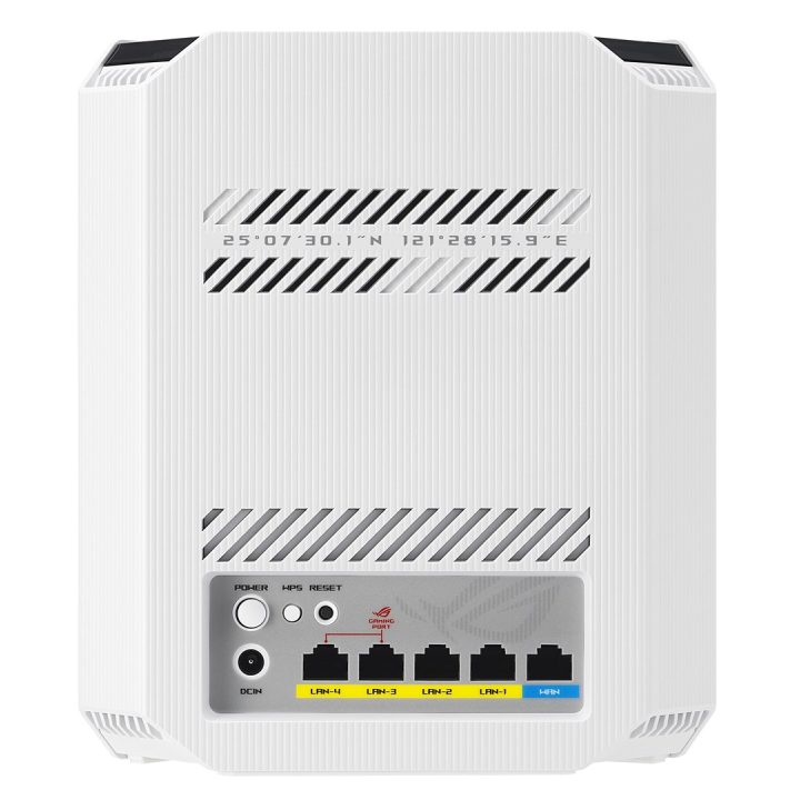 ASUS GS-BE7200 wireless router 2.5 Gigabit Ethernet Dual-band (2.4 GHz / 5 GHz) White Black