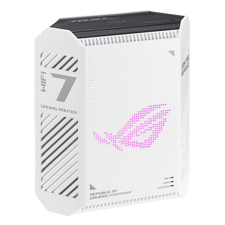 ASUS GS-BE7200 wireless router 2.5 Gigabit Ethernet Dual-band (2.4 GHz / 5 GHz) White Black