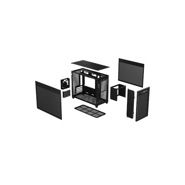 ASUS PRIME AP201 MicroATX Mini Tower Black