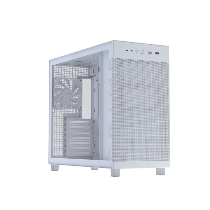 ASUS PRIME AP303 TG White Midi Tower