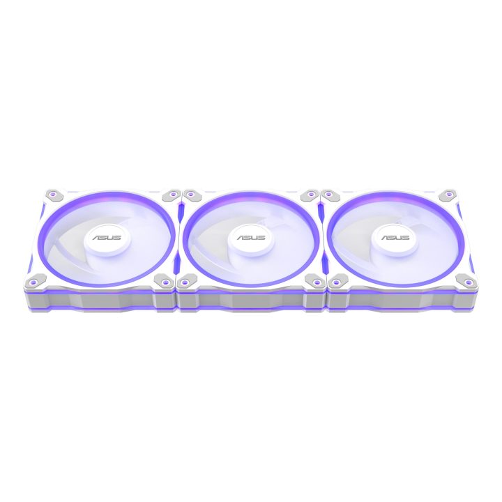 ASUS Prime MR120 Fan ARGB White 3in1 Computer case 12 cm