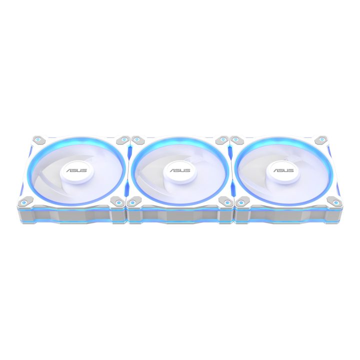 ASUS Prime MR120 Fan ARGB White 3in1 Computer case 12 cm