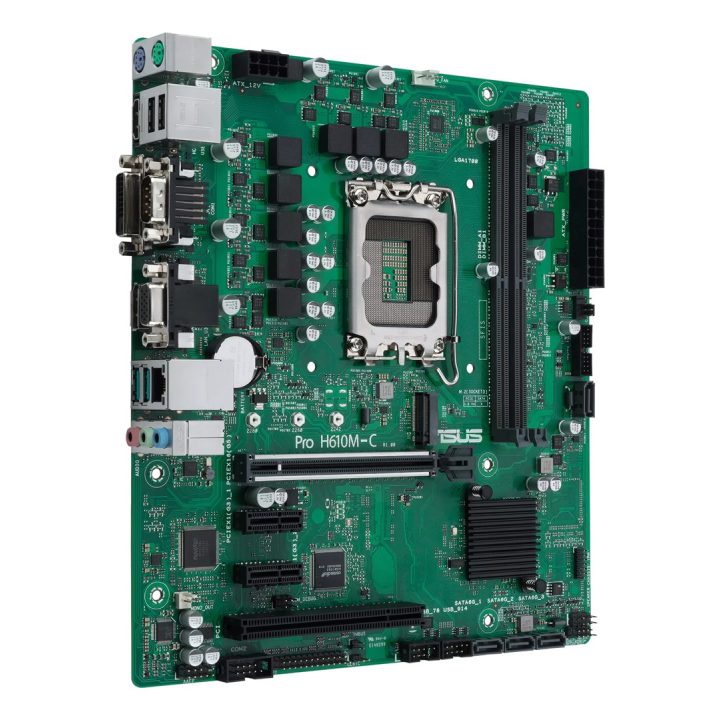 ASUS Pro H610M-C-CSM Intel H610 LGA 1700 micro ATX