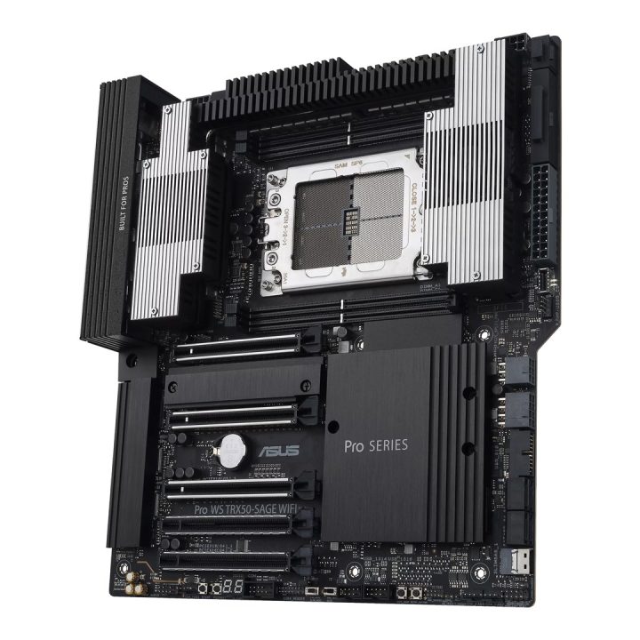 ASUS Pro WS TRX50-SAGE WIFI AMD TRX50 Socket sTR5 SSI CEB motherboard for workstations