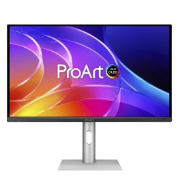 ASUS ProArt OLED PA279CDV computer monitor 67.3 cm (26.5 ) 3840 x 2160 pixels 4K Ultra HD QD-OLED Black Silver