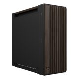 ASUS ProArt PA602 Wood Edition Modern Black - Metal Panel Midi Tower Black Wood