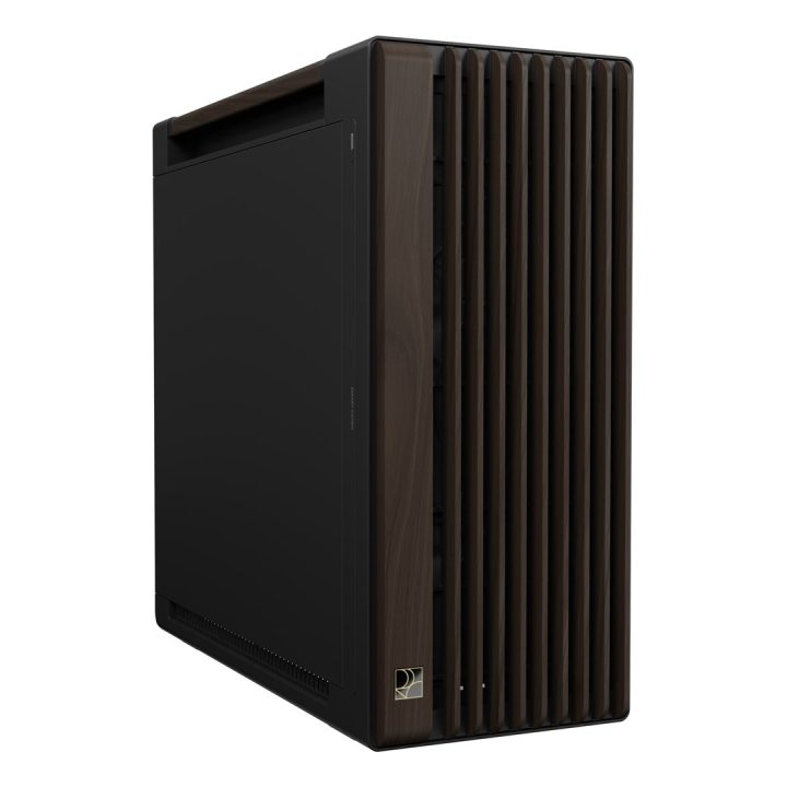 ASUS ProArt PA602 Wood Edition Modern Black - Metal Panel Midi Tower Black Wood