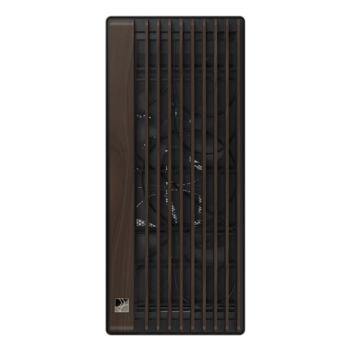 ASUS ProArt PA602 Wood Edition Modern Black - Metal Panel Midi Tower Black Wood