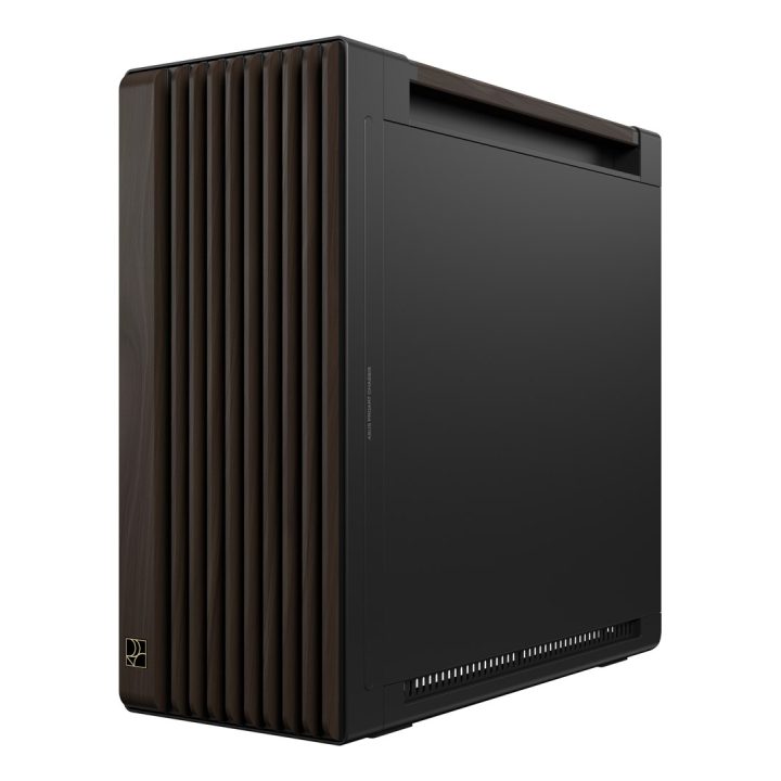 ASUS ProArt PA602 Wood Edition Modern Black - Metal Panel Midi Tower Black Wood