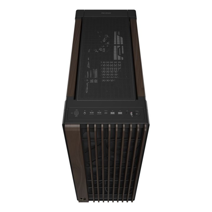 ASUS ProArt PA602 Wood Edition Modern Black - Metal Panel Midi Tower Black Wood